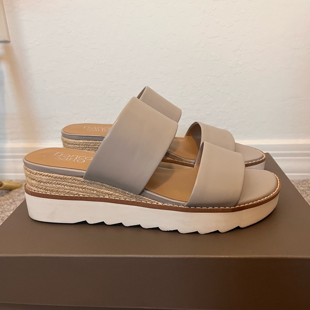 Franco Sarto Conan Slides Wedge Sandals